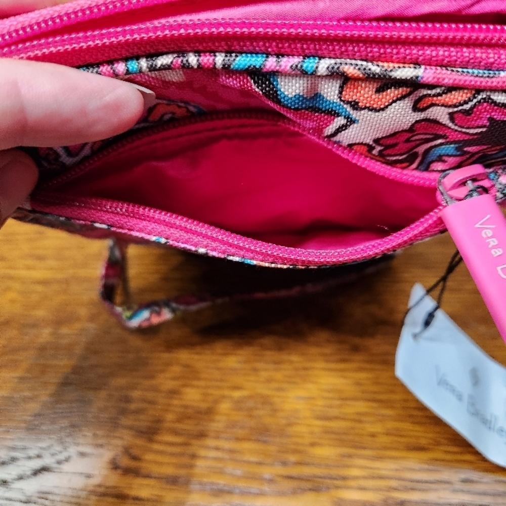Vera Bradley Lighten Up Mini Hipster bag in the Sunburst Floral - Picture 6 of 9